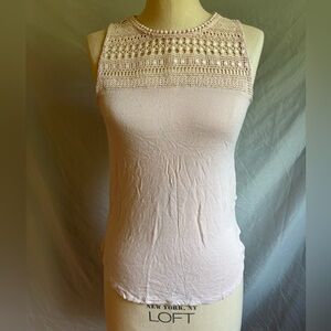 H&M Women's Light Pink Tank Top